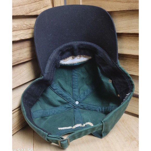 Top Flite Hat Cap strap back adjustable golf cap green embroidered - Picture 3 of 12